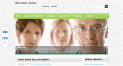 Desktop Screenshot of mejoratusaludybienestar.com